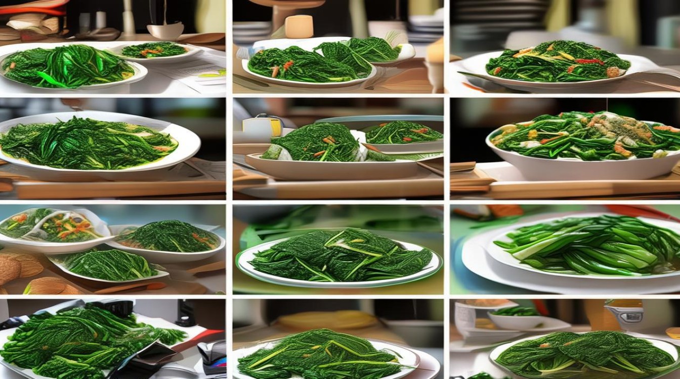 菠菜做法大全家常做法，菠菜做法大全家常做法视频-图1