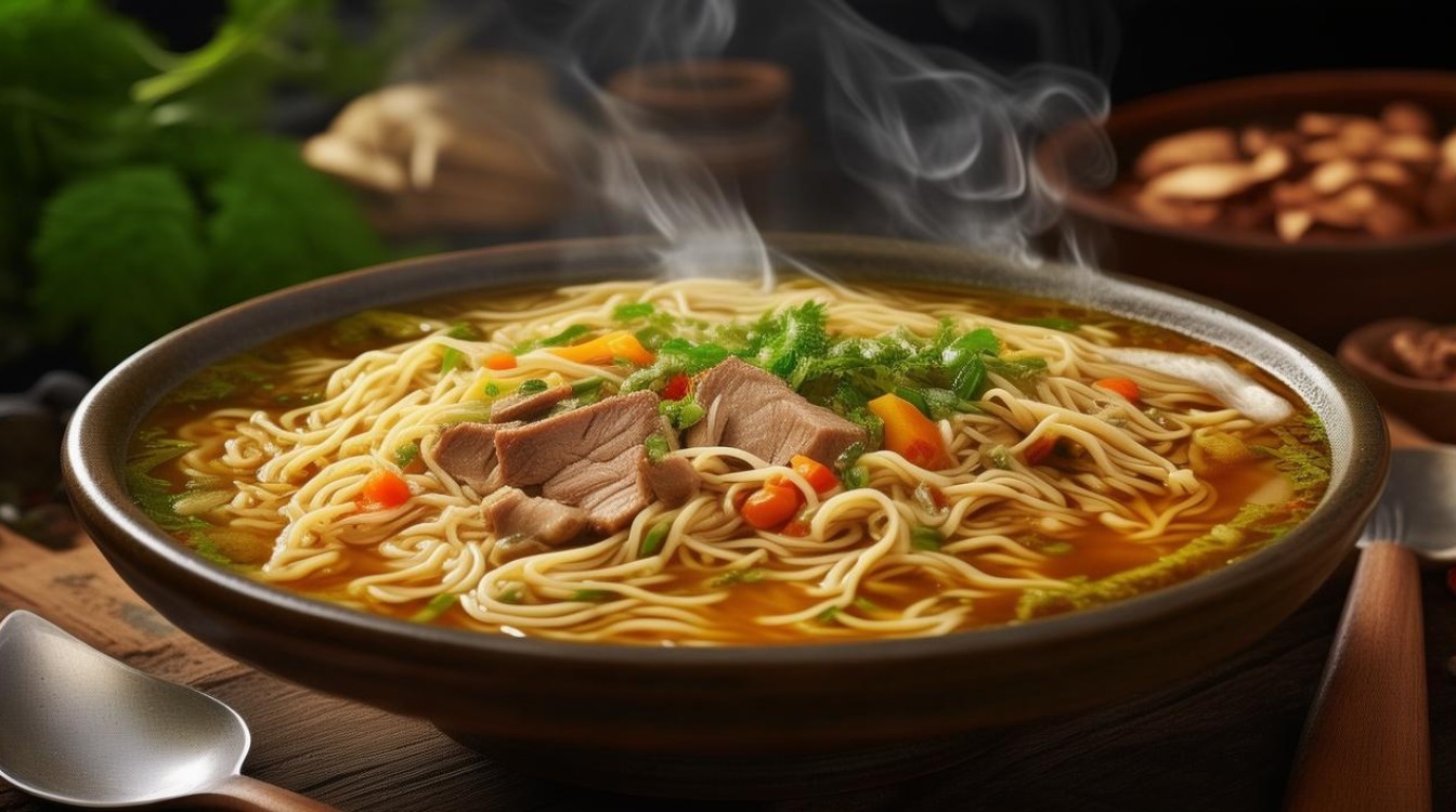 原汁饸饹汤的做法，家常饸饹汤的做法大全-图1