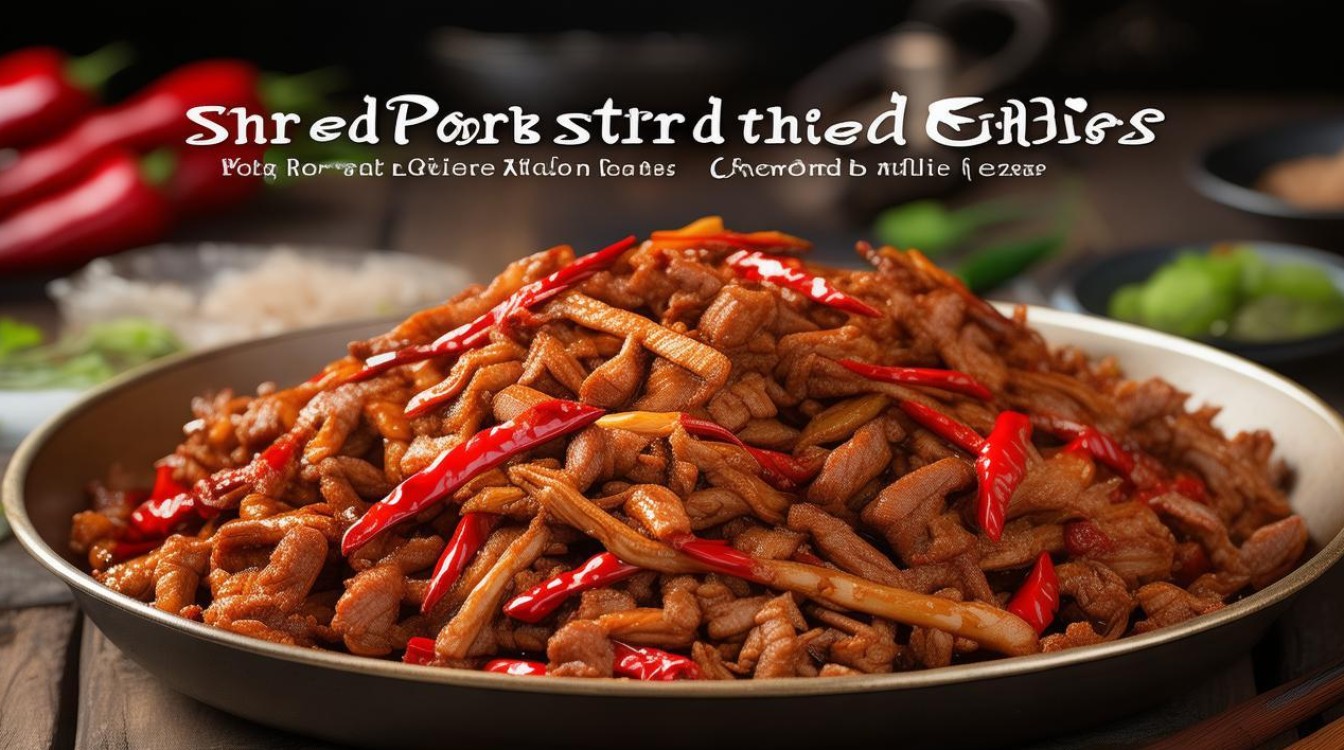肉丝炒辣椒的家常做法，肉丝炒辣椒的家常做法窍门-图1