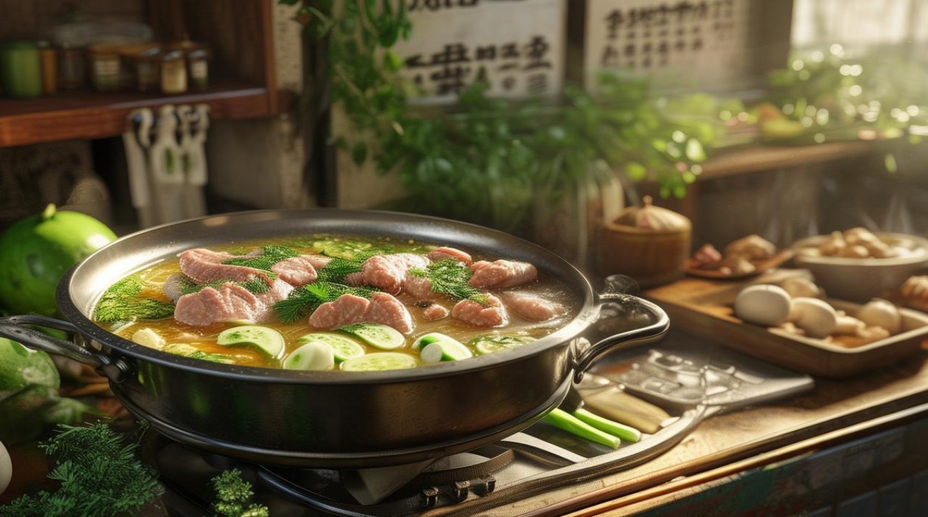 瓜煲汤的做法，猪脚节瓜煲汤的做法-图1