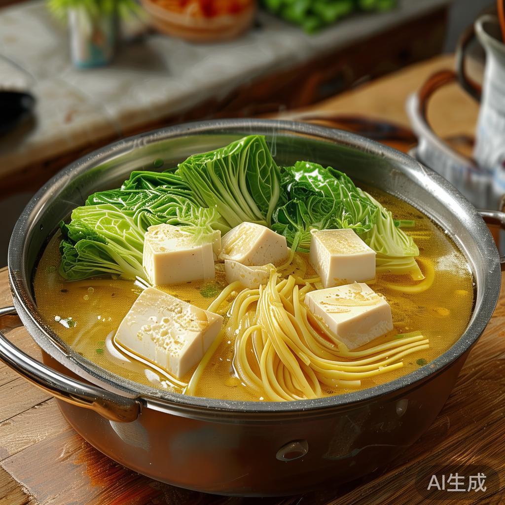 白菜豆腐炖粉条怎么做最家常？-图2