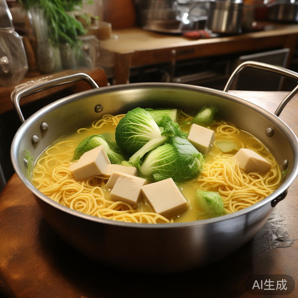 白菜豆腐炖粉条怎么做最家常？-图3