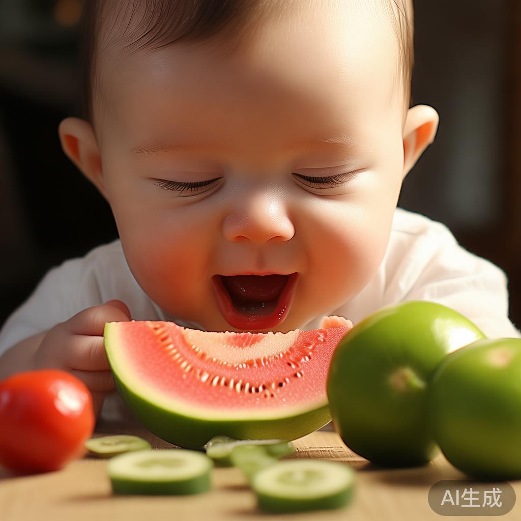 八个月的宝宝可以吃哈密瓜吗-图1