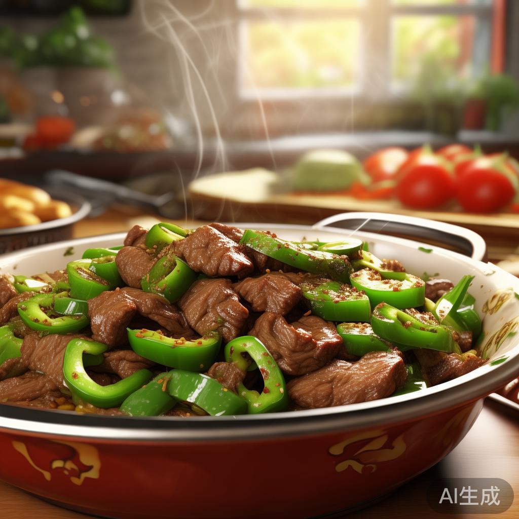 尖椒炒牛肉的做法大全家常做法-图3