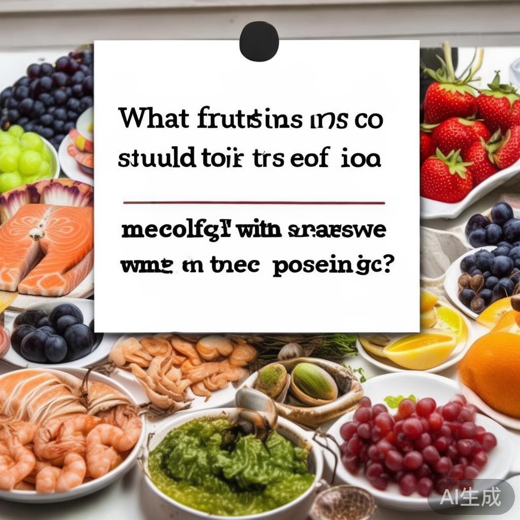 海鲜配啥水果会中毒？-图2