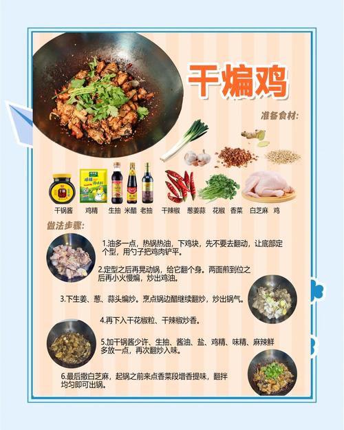 鸡炒家常做法有哪些？-图1