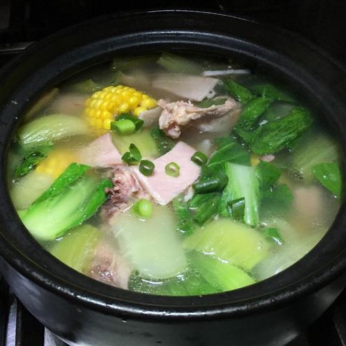 小白菜炖排骨的家常做法大全-图2