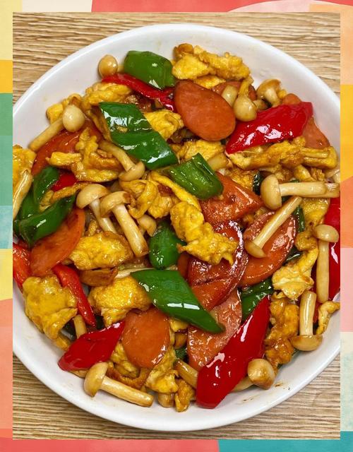 西红柿炒海鲜菇木耳鸡蛋怎么做？-图3