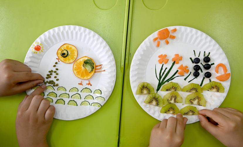 宝宝早餐蔬菜拼盘怎么做才好看又营养？-图1