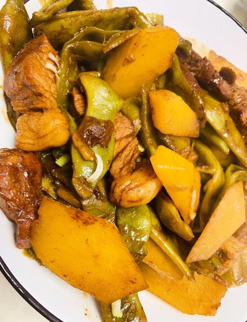 豆角炖肉家常做法大全家常-图2