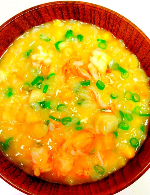 虾仁海鲜粥，怎么熬得鲜浓又黏稠？-图3