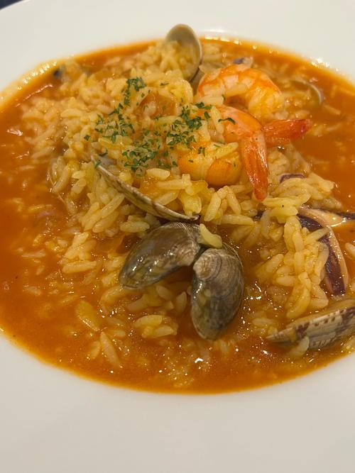 番茄海鲜烩饭家常简单版怎么做？-图1