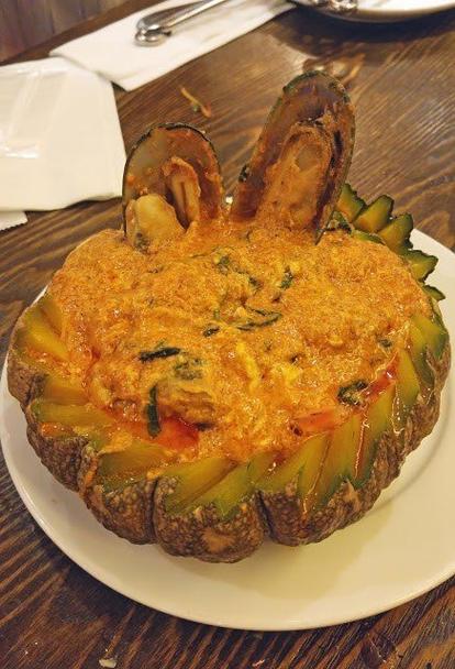 海鲜南瓜盅怎么做？图解步骤详解-图3