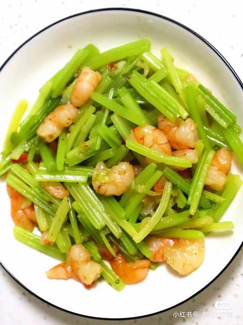 西芹炒虾仁家常做法有哪些关键窍门？-图1