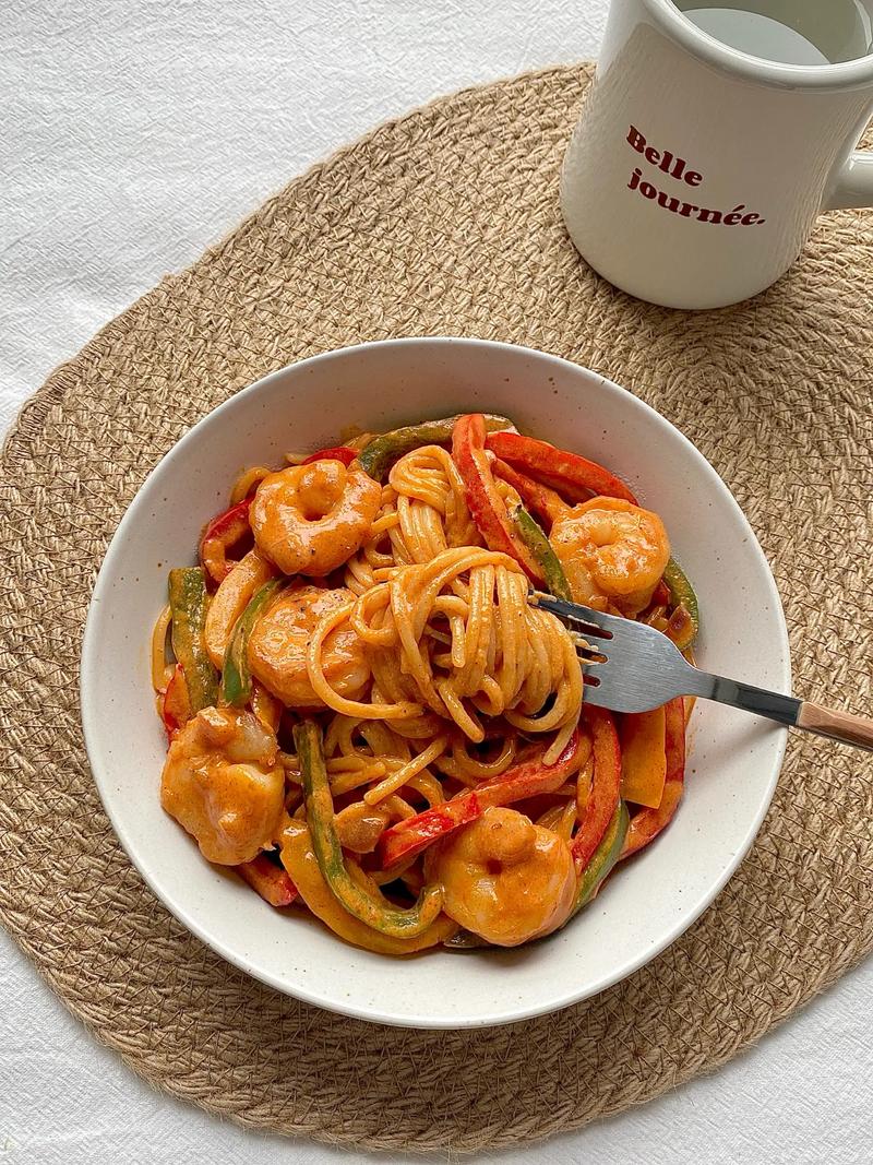 海鲜虾仁意面做法大全，新手也能学会吗？-图2