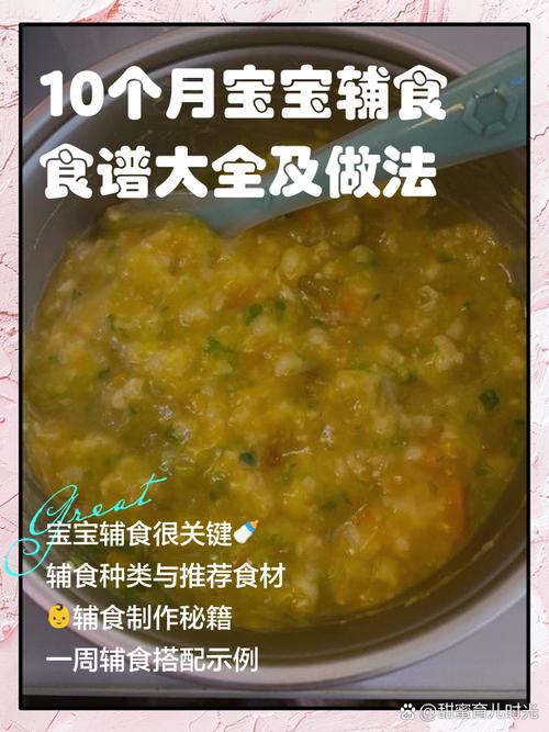 10个月宝宝辅食有哪些？-图1