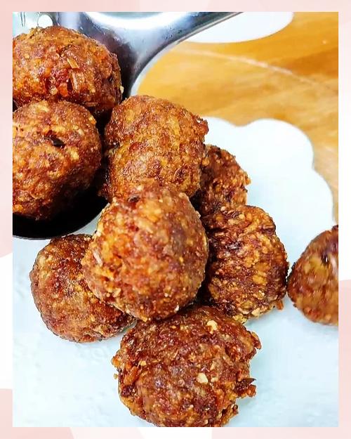 油炸糯米肉圆子怎么做才酥脆不散？-图1