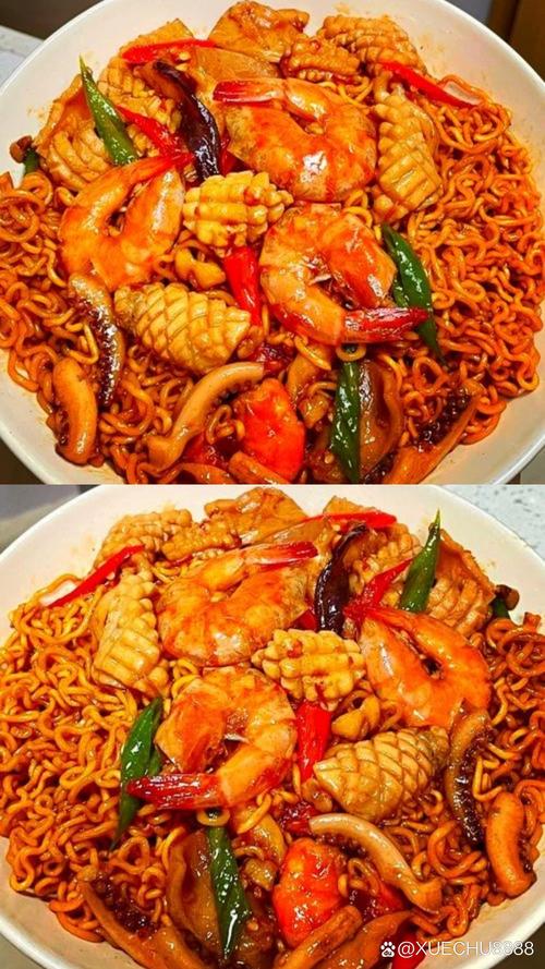 日式海鲜炒面做法有哪些关键步骤？-图1