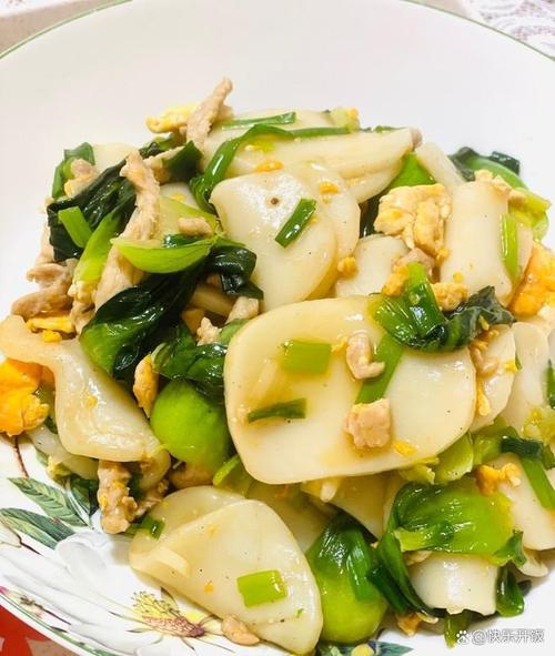 家常青菜炒年糕怎么做才好吃？-图3