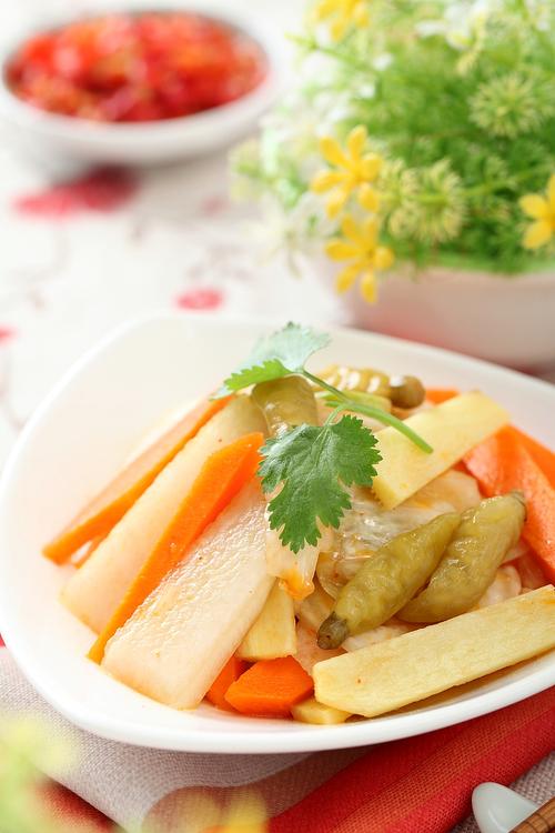 糖醋白萝卜的做法大全家常-图3