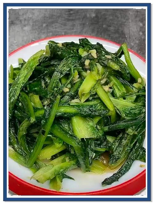 凉拌油麦菜的做法大全家常-图1