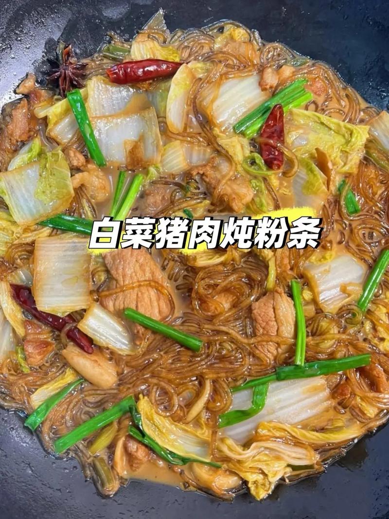 白菜猪肉炖粉条怎么做好吃又入味？-图1