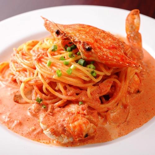 海鲜螃蟹意面怎么做？-图2