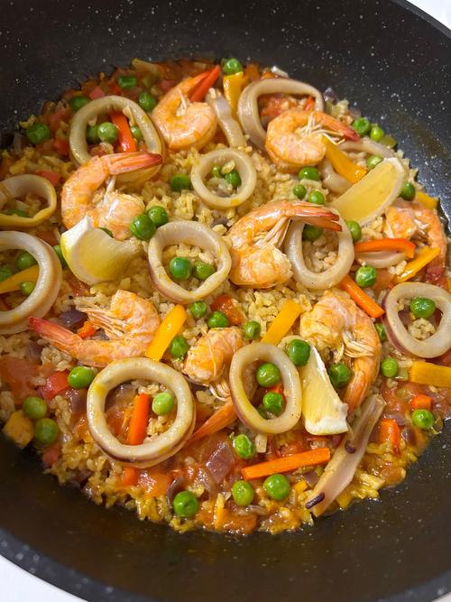 西班牙海鲜炒饭商业做法-图3