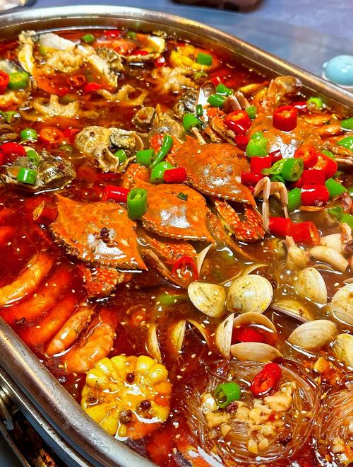 水煮海鲜海鲜锅图片大全,哪款最诱人?-图1 水煮海鲜海鲜锅图片大全,哪款最诱人?-图1