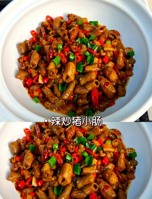 家常猪肠怎么做才干净好吃？-图1