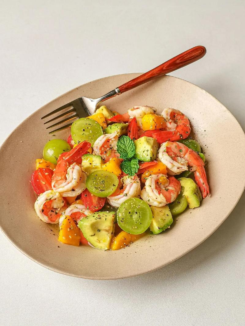 家常菜食谱 海鲜沙拉-图1