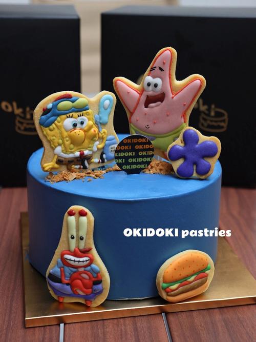 海绵宝宝圆蛋糕图片大全,怎么选最可爱?-图3 海绵宝宝圆蛋糕图片大全,怎么选最可爱?-图3