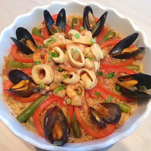 青咖喱海鲜做法大全集-图3