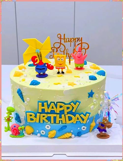 圆形海绵宝宝蛋糕怎么做？-图1