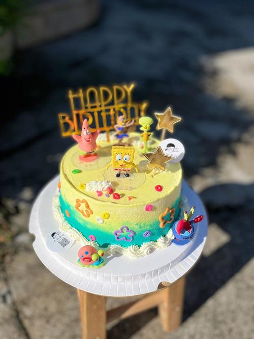 圆形海绵宝宝蛋糕怎么做？-图2