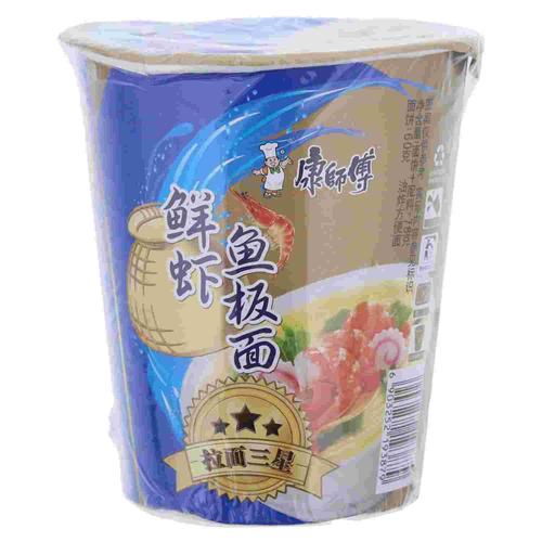 康师傅虾仁海鲜面图片，真实虾仁含量有多少？-图3