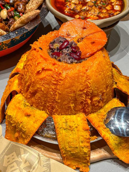 发式南瓜海鲜饭怎么做？-图1