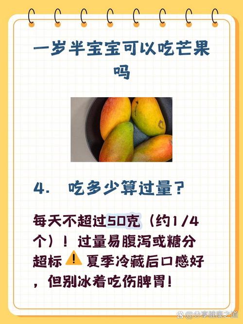 一岁宝宝能吃芒果吗？-图2