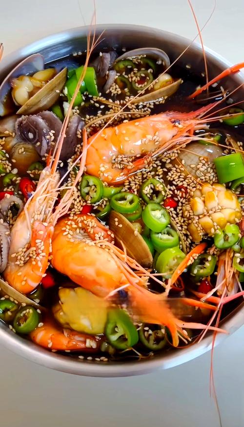 酱汁海鲜大杂烩的做法-图2