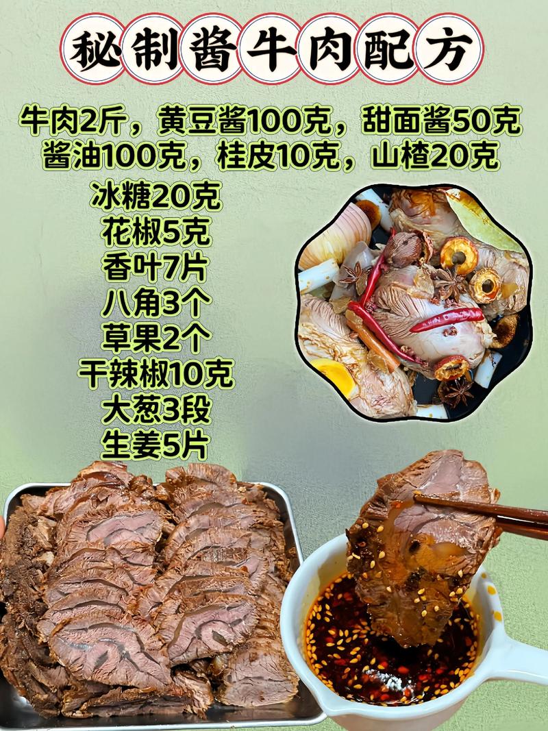 酱牛肉家常做法有哪些关键步骤？-图1