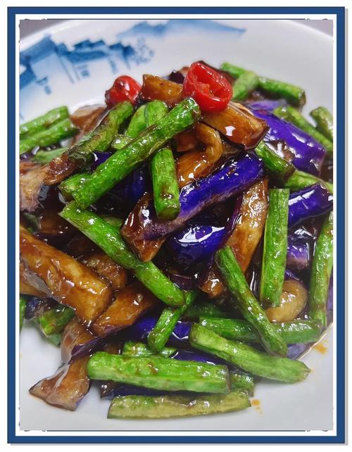 红烧茄子豆角的家常做法-图2