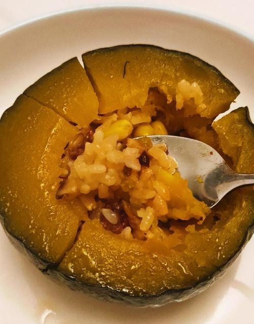 海鲜南瓜粟米粥怎么做？-图2