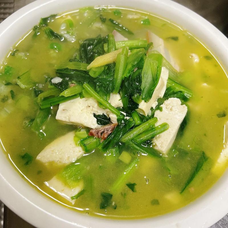 小白菜炖豆腐怎么做才好吃?-图1 小白菜炖豆腐怎么做才好吃?-图1