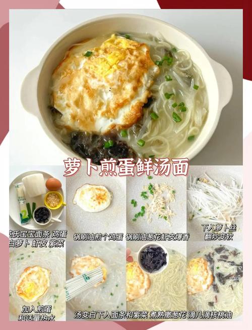 猪肉汤面的做法大全家常-图3