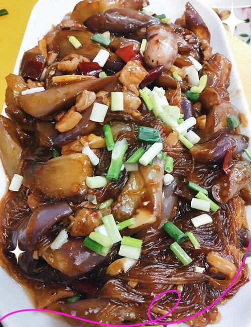 茄子粉丝的做法大全家常-图1