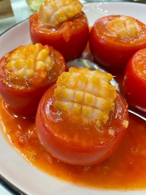 番茄海鲜做法大全家常-图1