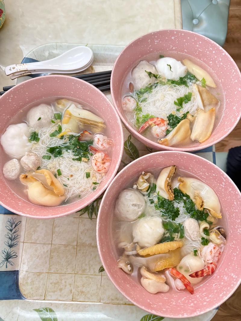 米粉 海鲜汤底的做法-图2