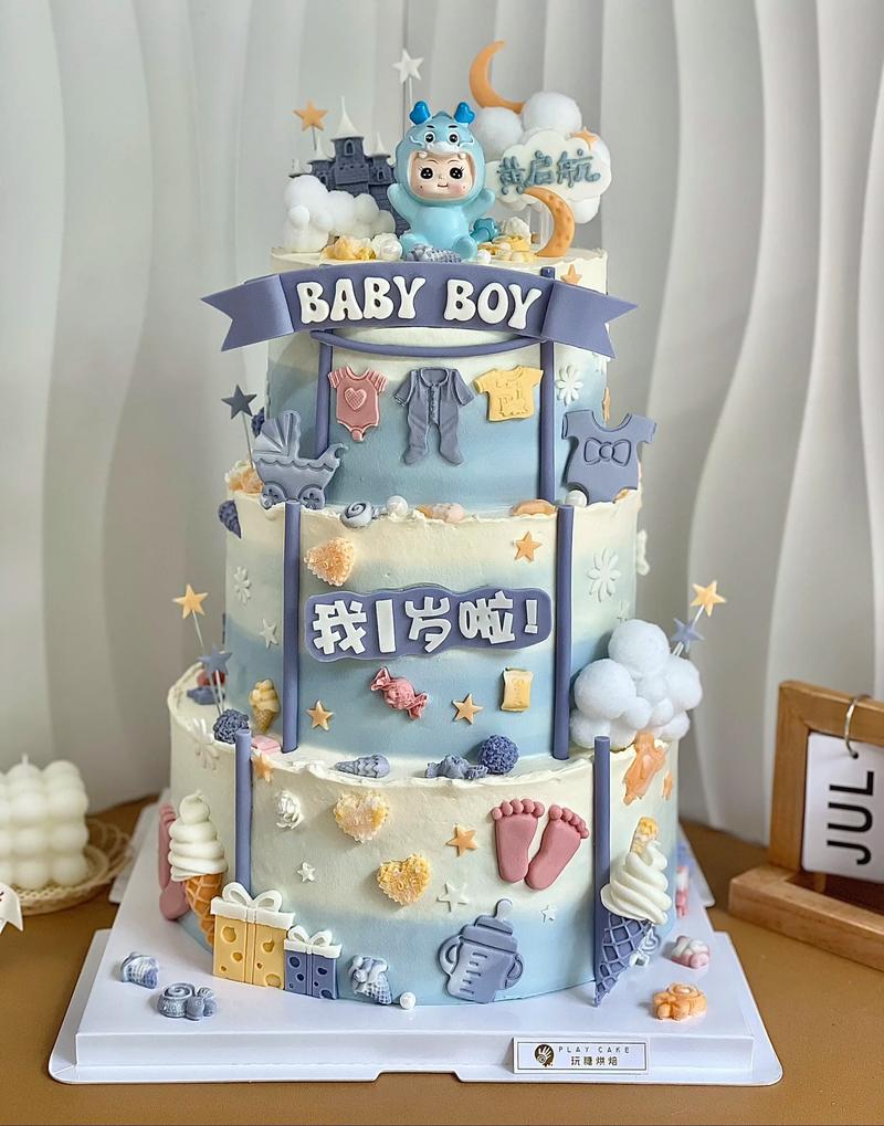 宝宝周岁蛋糕要几层合适？-图1