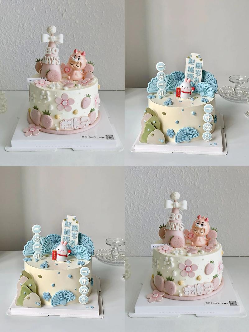 宝宝照片奶油蛋糕图片怎么制作？-图3