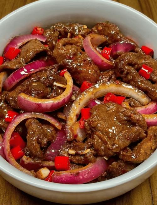 洋葱孜然羊肉的家常做法-图1 洋葱孜然羊肉的家常做法-图1